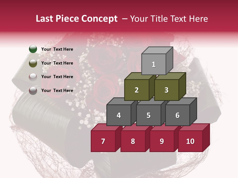 Birthday Romantic Symbol PowerPoint Template