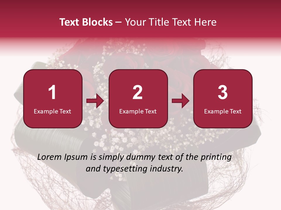 Birthday Romantic Symbol PowerPoint Template