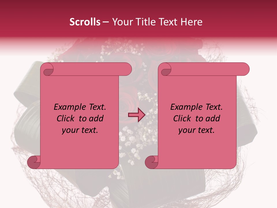 Birthday Romantic Symbol PowerPoint Template