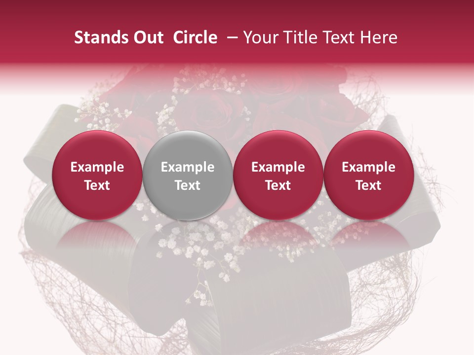 Birthday Romantic Symbol PowerPoint Template