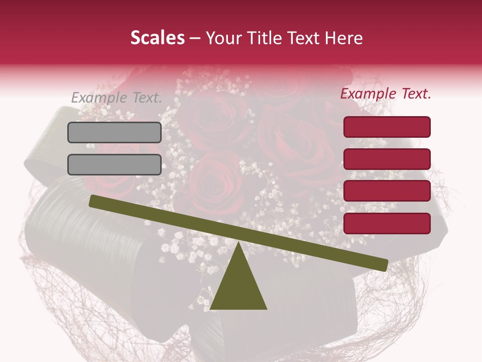 Birthday Romantic Symbol PowerPoint Template