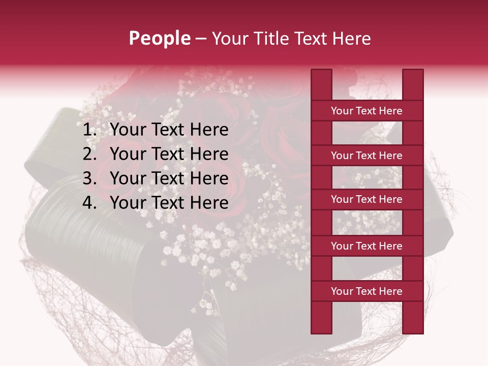 Birthday Romantic Symbol PowerPoint Template