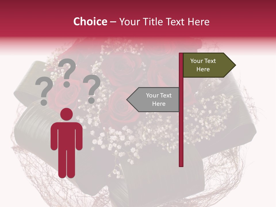 Birthday Romantic Symbol PowerPoint Template