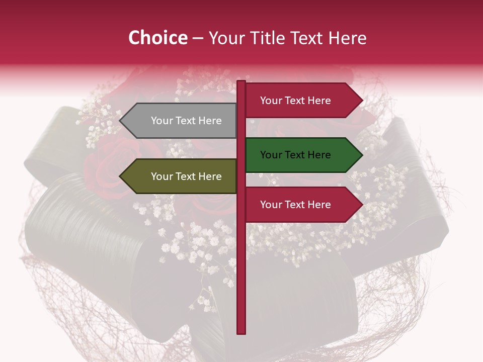 Birthday Romantic Symbol PowerPoint Template