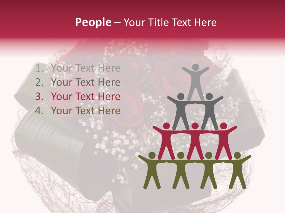 Birthday Romantic Symbol PowerPoint Template