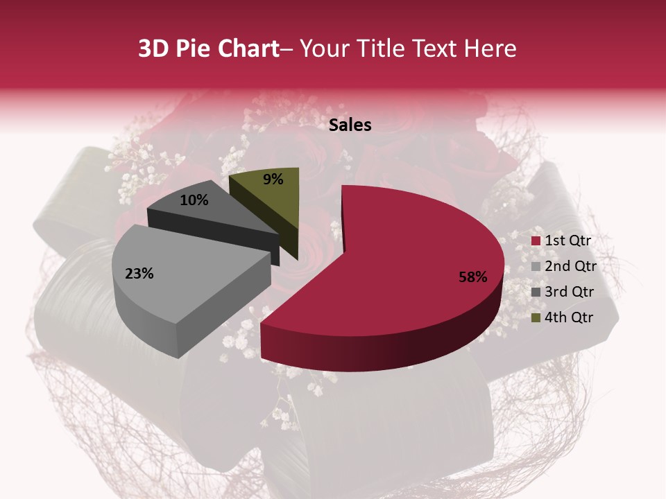 Birthday Romantic Symbol PowerPoint Template