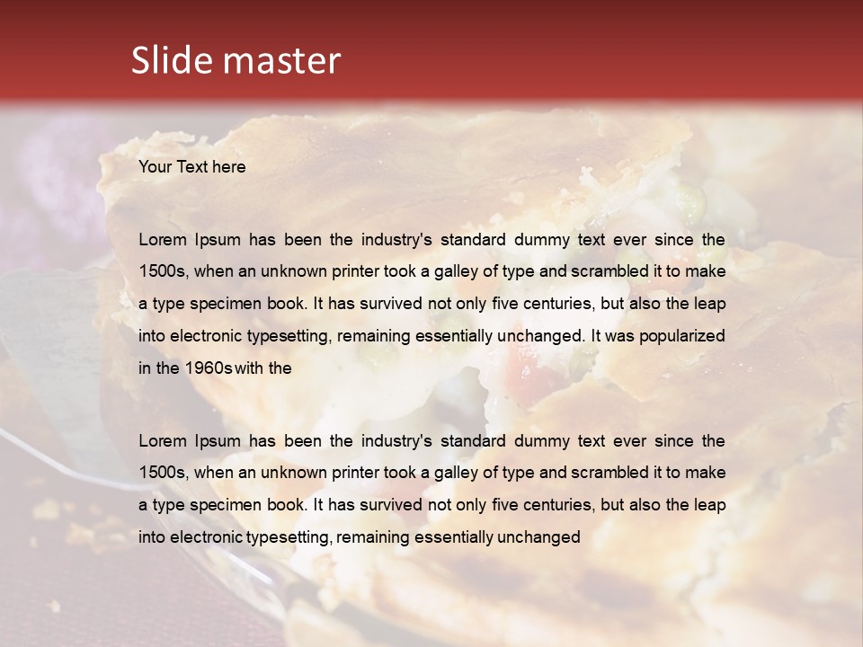 Serve Gravy Home PowerPoint Template