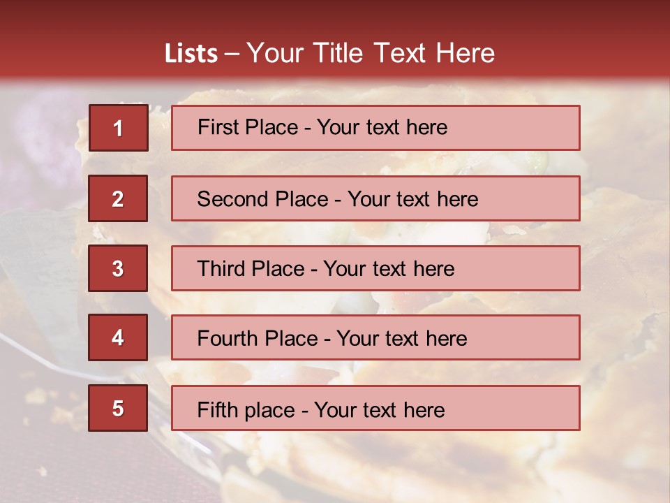 Serve Gravy Home PowerPoint Template