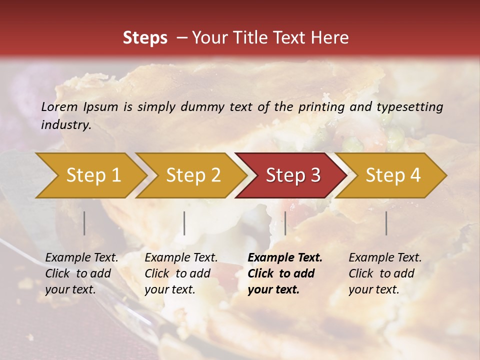 Serve Gravy Home PowerPoint Template