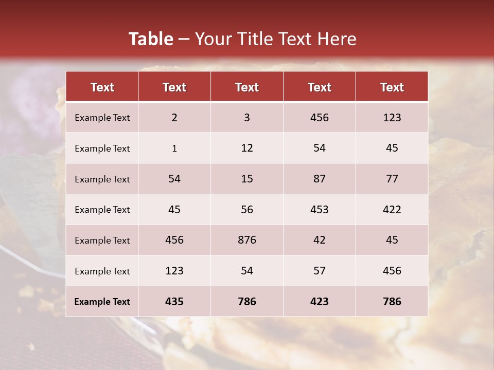 Serve Gravy Home PowerPoint Template