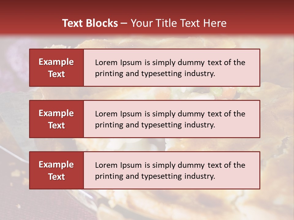 Serve Gravy Home PowerPoint Template