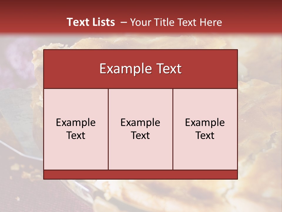 Serve Gravy Home PowerPoint Template