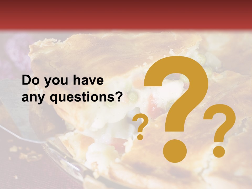 Serve Gravy Home PowerPoint Template