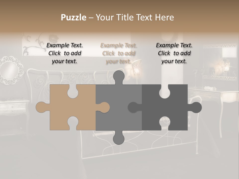 Magazine Wallpaper Decoration PowerPoint Template