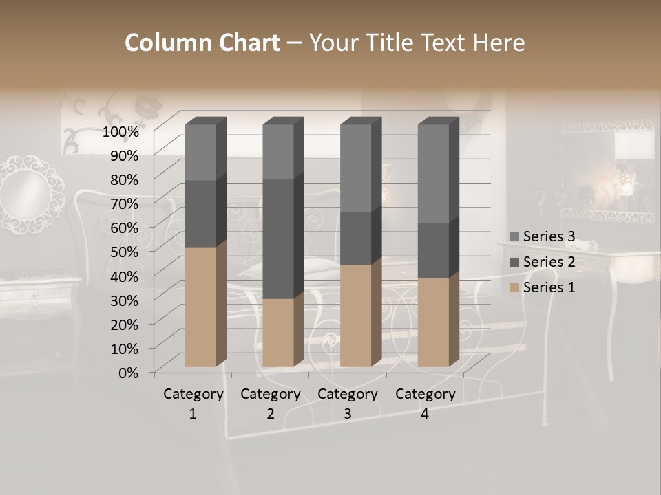Magazine Wallpaper Decoration PowerPoint Template