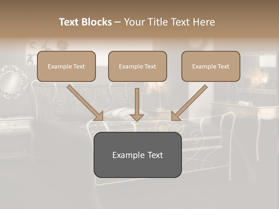Magazine Wallpaper Decoration PowerPoint Template