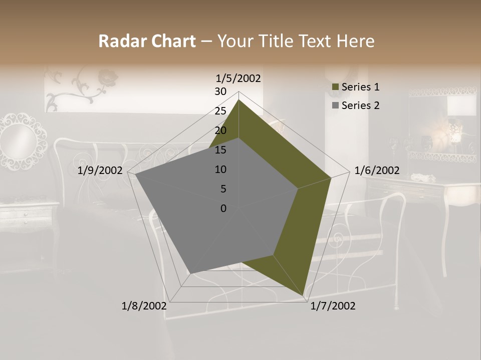 Magazine Wallpaper Decoration PowerPoint Template