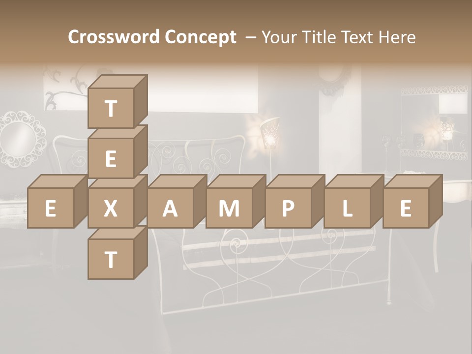 Magazine Wallpaper Decoration PowerPoint Template