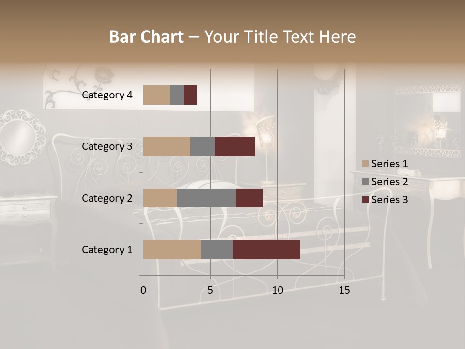 Magazine Wallpaper Decoration PowerPoint Template