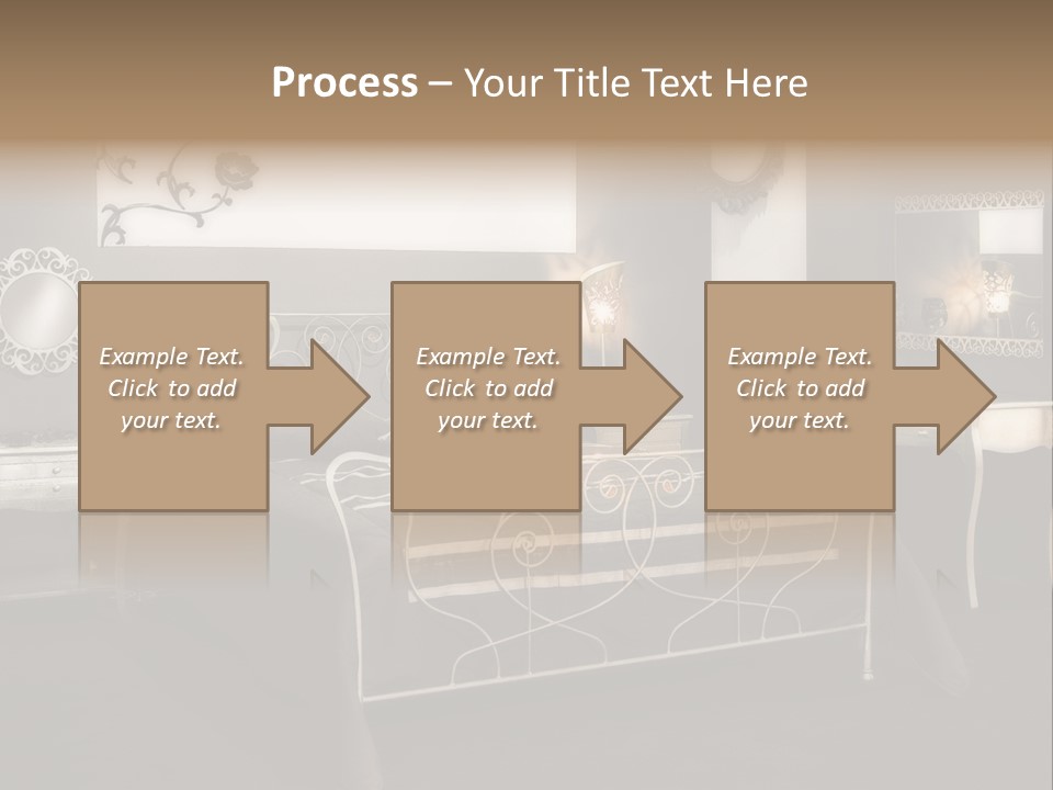 Magazine Wallpaper Decoration PowerPoint Template