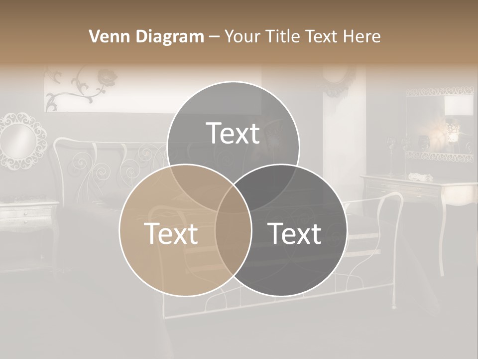 Magazine Wallpaper Decoration PowerPoint Template