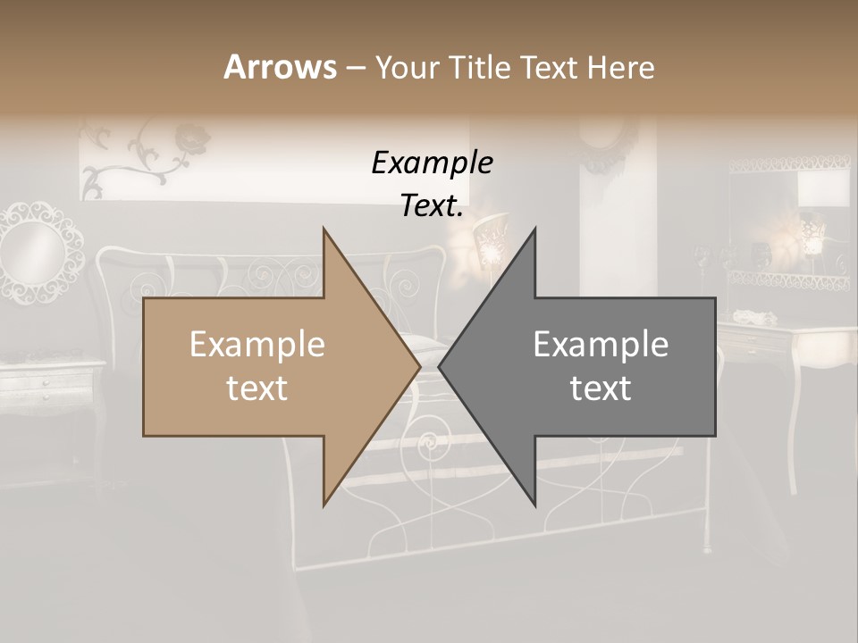Magazine Wallpaper Decoration PowerPoint Template
