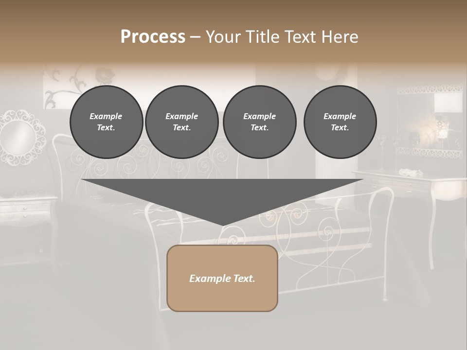 Magazine Wallpaper Decoration PowerPoint Template