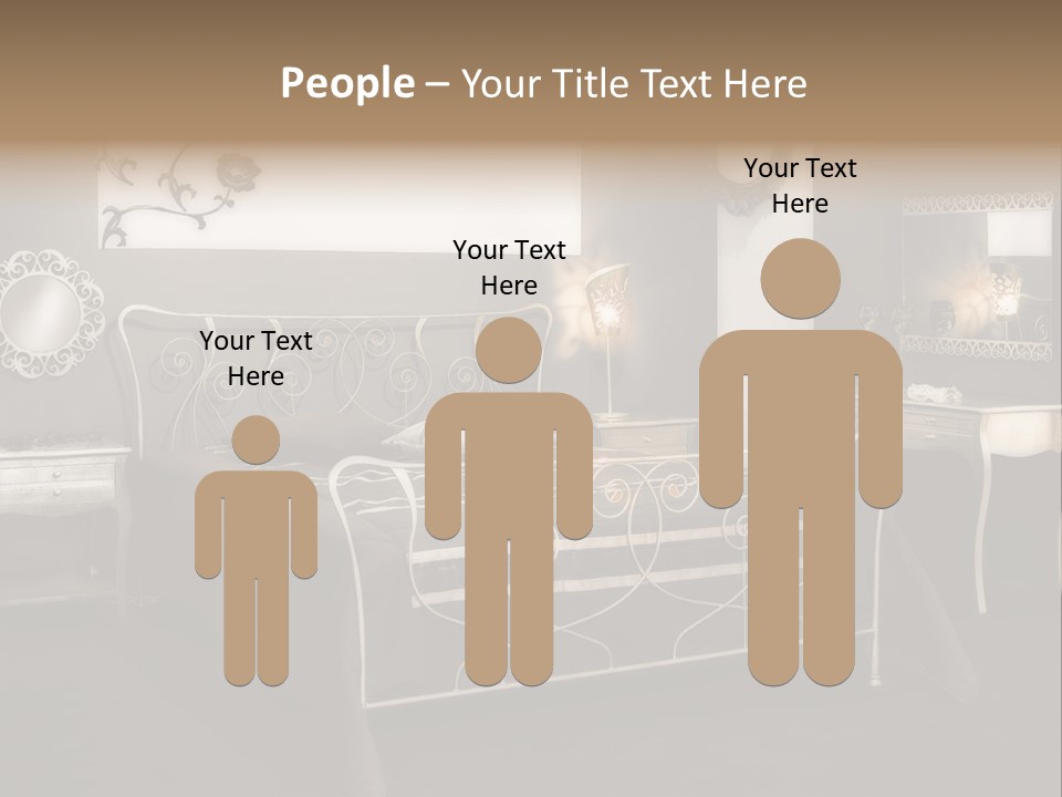 Magazine Wallpaper Decoration PowerPoint Template