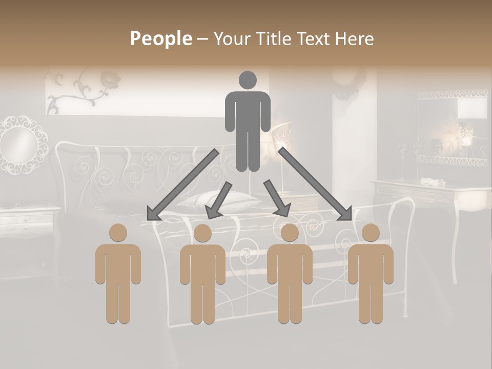 Magazine Wallpaper Decoration PowerPoint Template