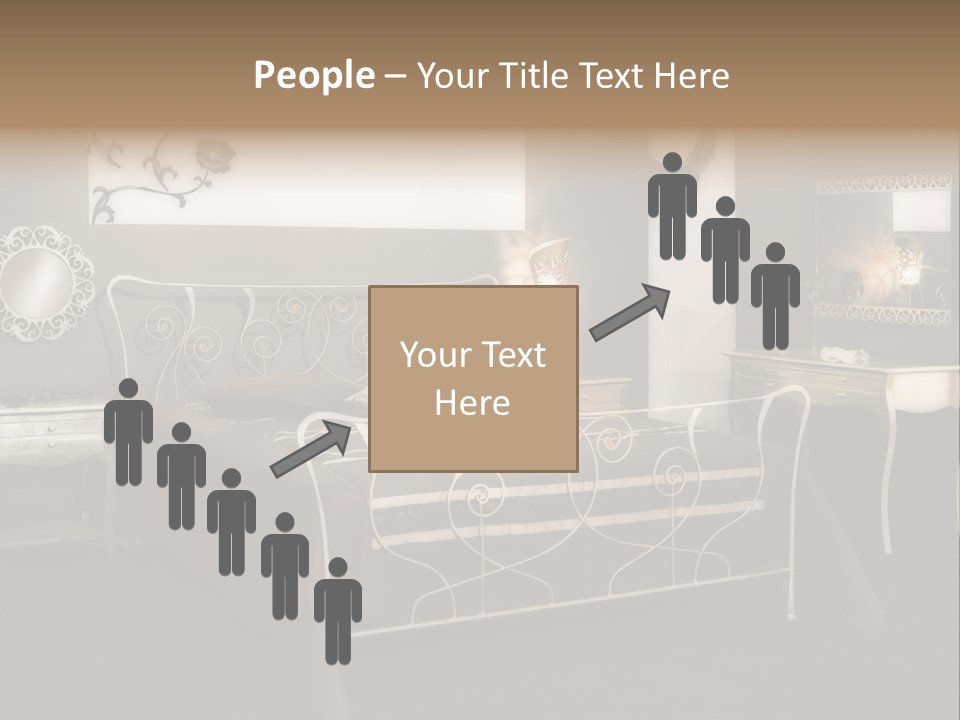 Magazine Wallpaper Decoration PowerPoint Template