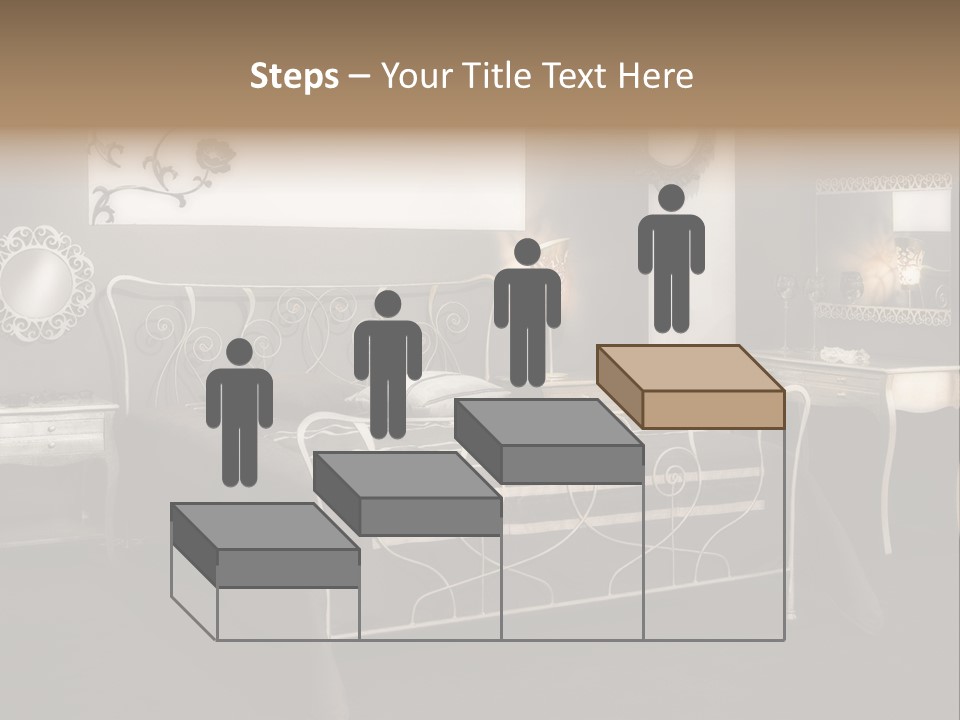 Magazine Wallpaper Decoration PowerPoint Template