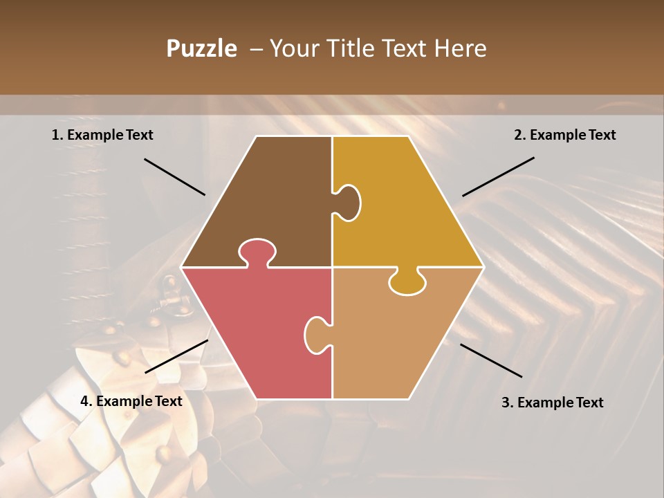 Protection Army Metal PowerPoint Template