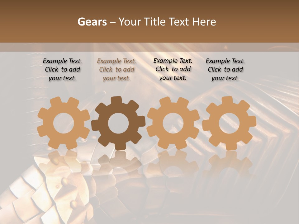 Protection Army Metal PowerPoint Template