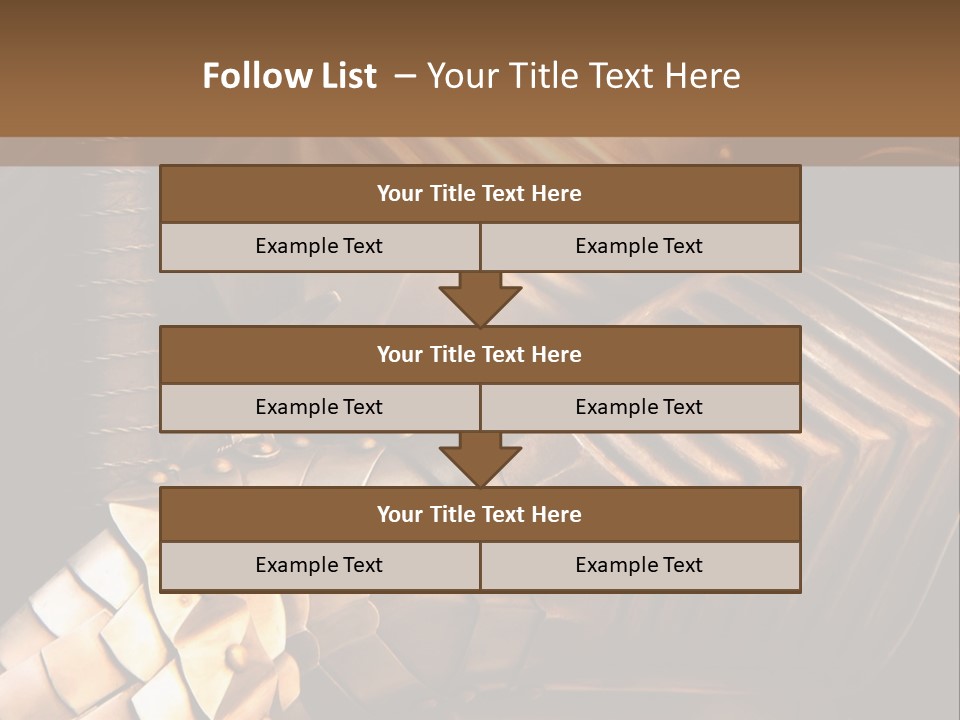 Protection Army Metal PowerPoint Template
