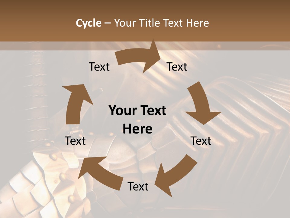 Protection Army Metal PowerPoint Template