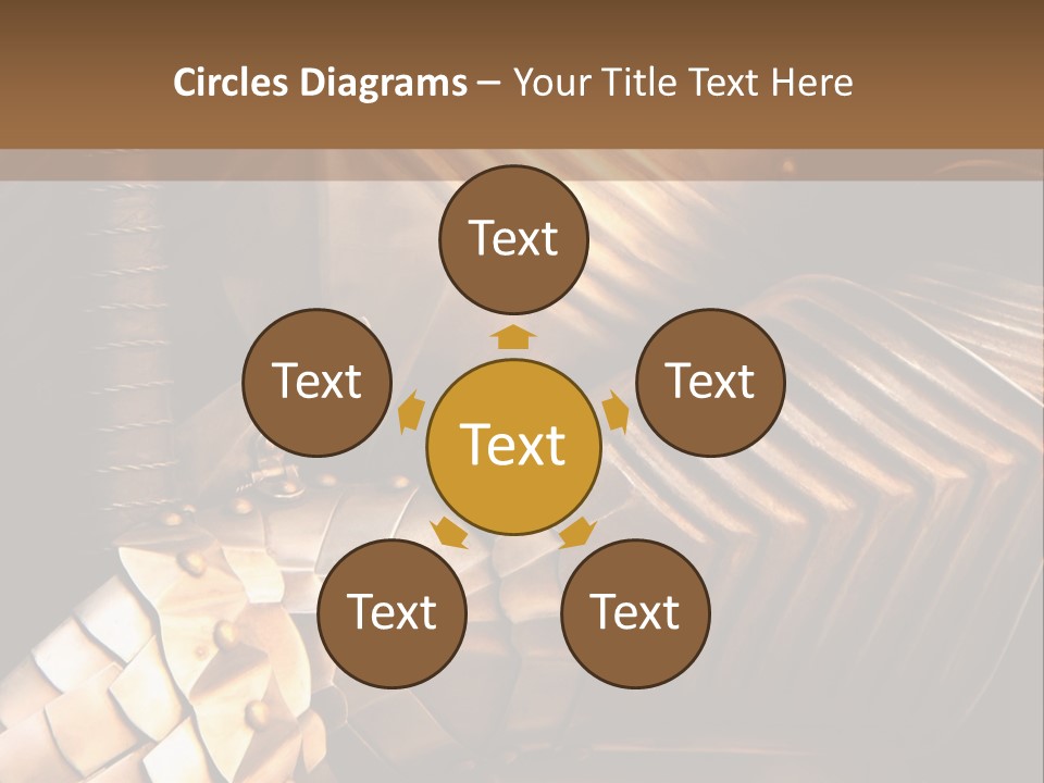 Protection Army Metal PowerPoint Template