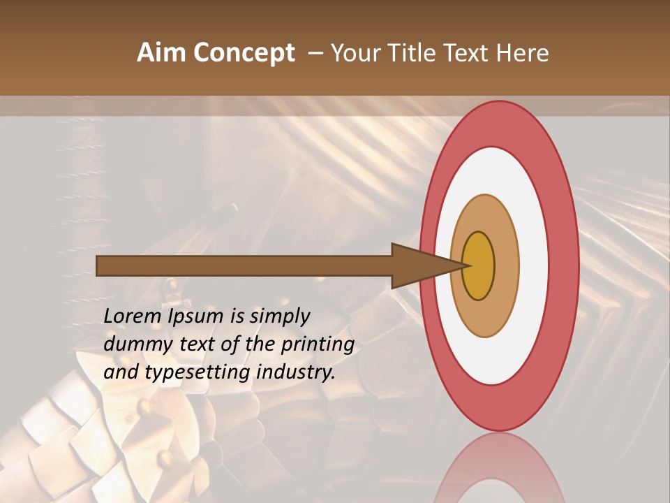 Protection Army Metal PowerPoint Template