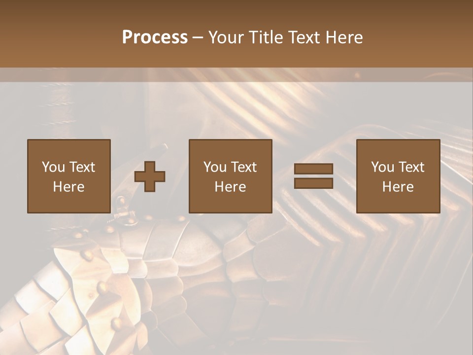 Protection Army Metal PowerPoint Template