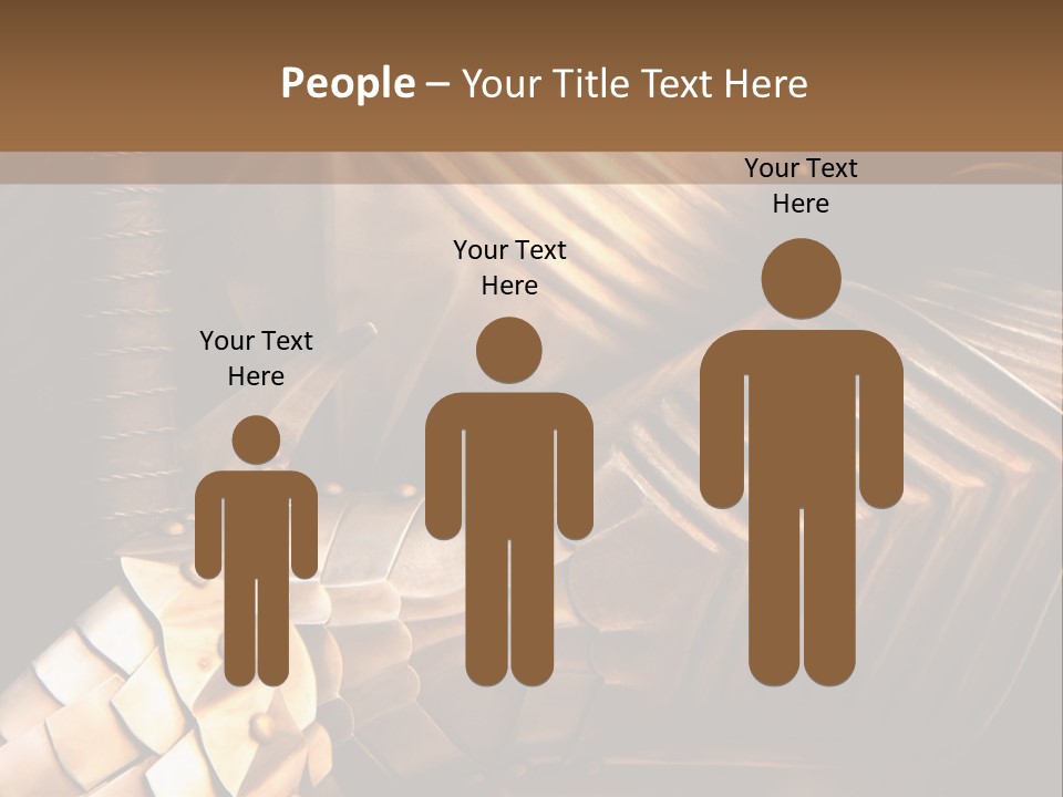 Protection Army Metal PowerPoint Template