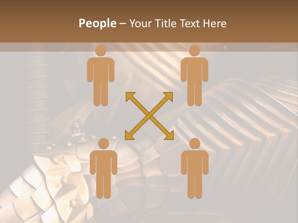 Protection Army Metal PowerPoint Template