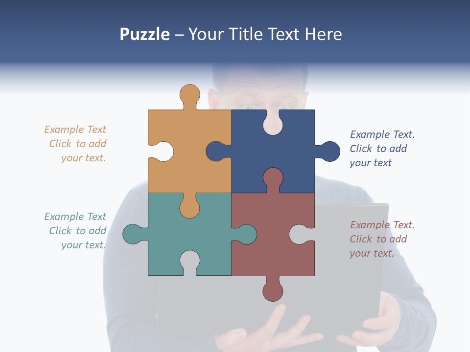 Anxiety Emotional Computer PowerPoint Template