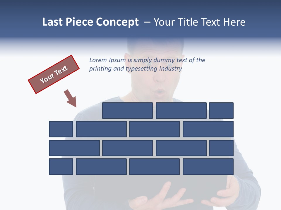 Anxiety Emotional Computer PowerPoint Template