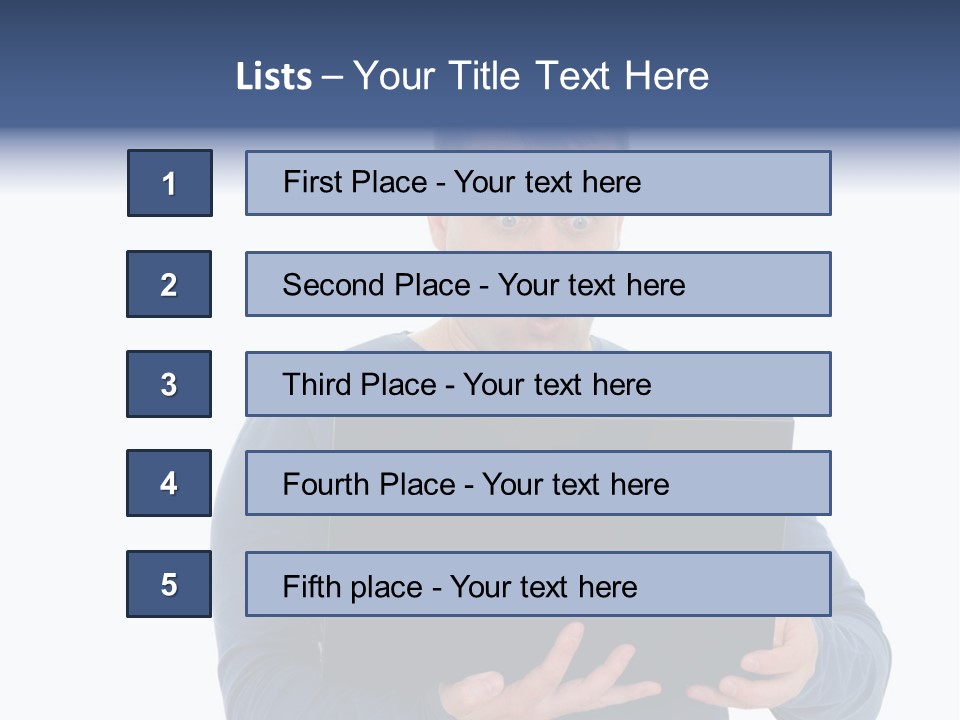 Anxiety Emotional Computer PowerPoint Template