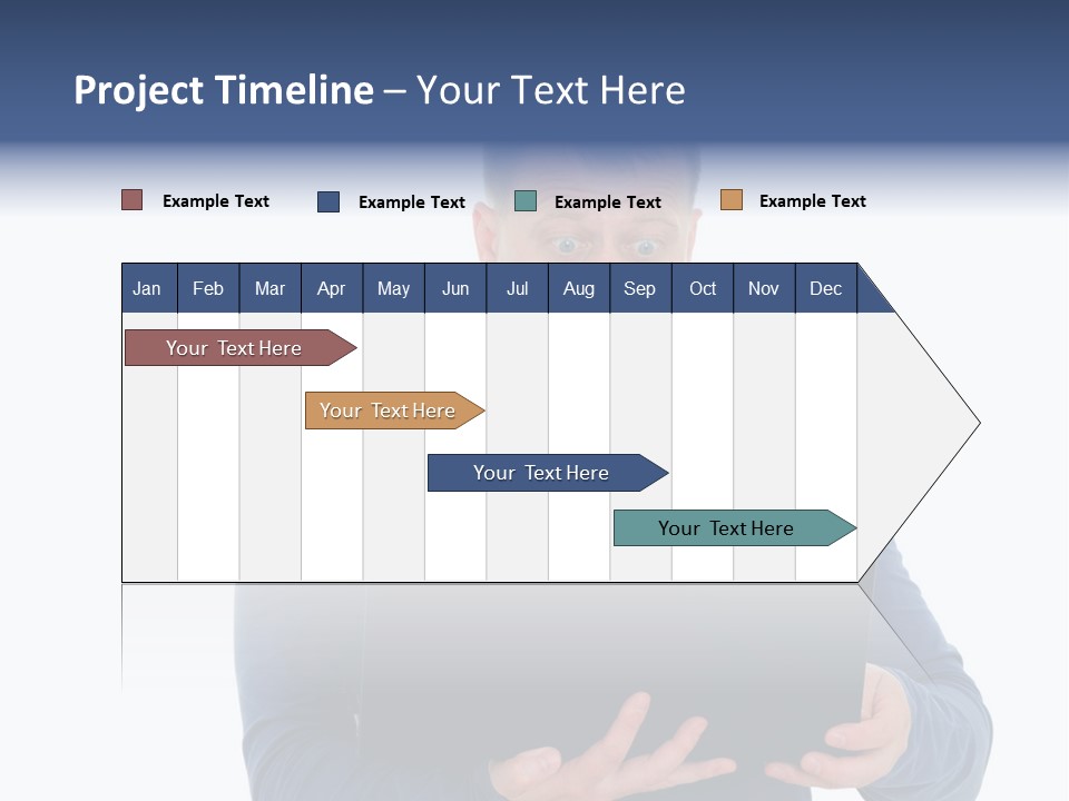 Anxiety Emotional Computer PowerPoint Template