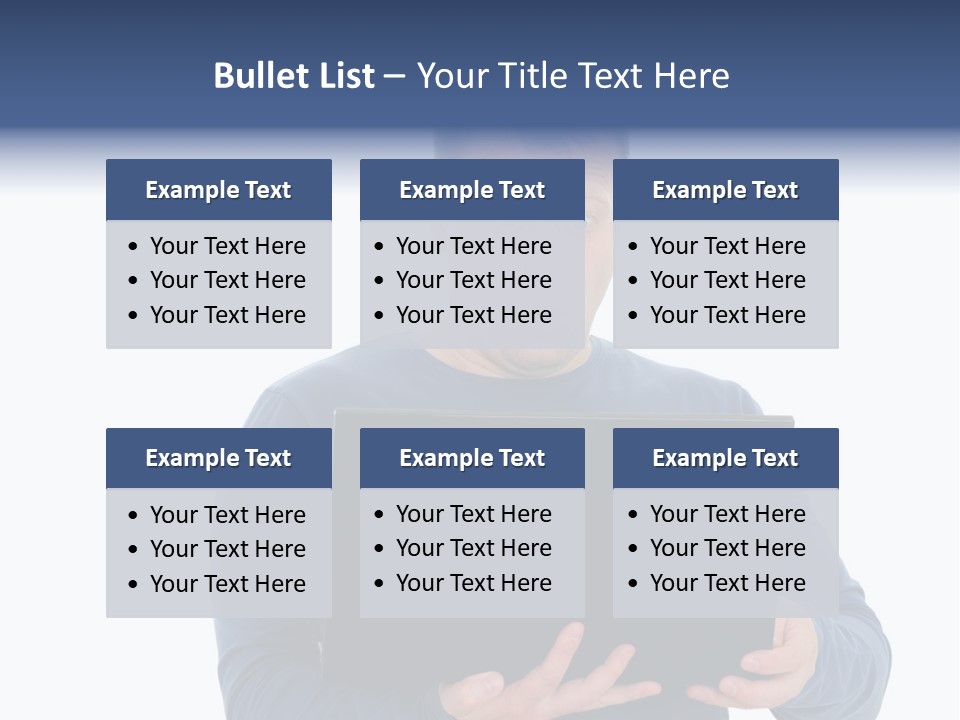 Anxiety Emotional Computer PowerPoint Template