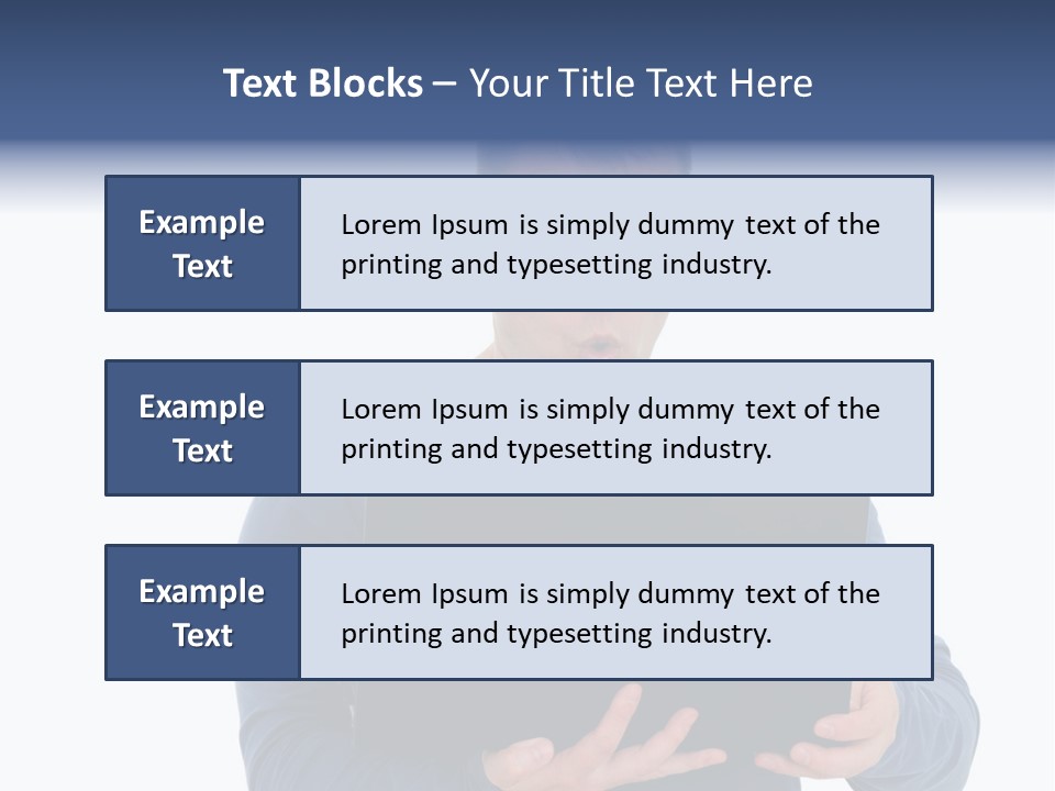 Anxiety Emotional Computer PowerPoint Template