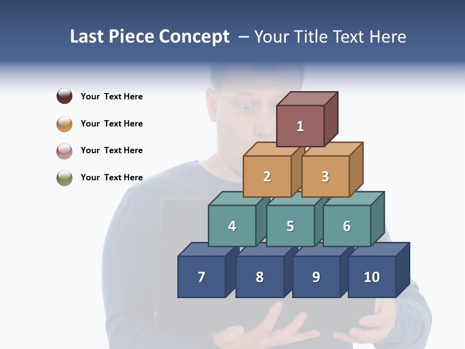 Anxiety Emotional Computer PowerPoint Template