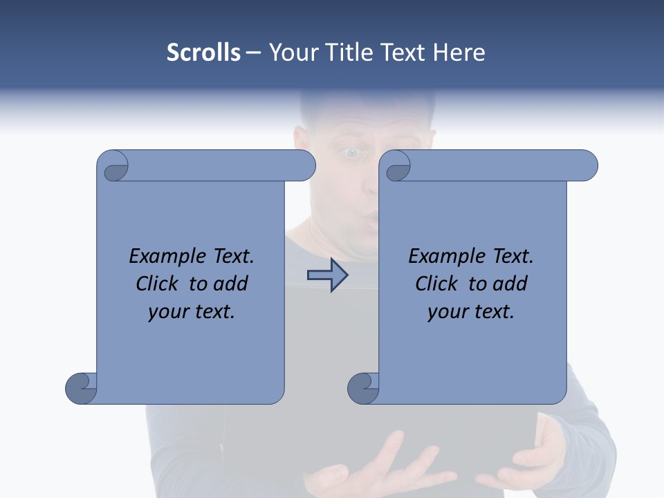 Anxiety Emotional Computer PowerPoint Template