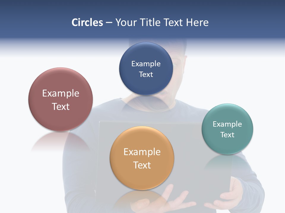 Anxiety Emotional Computer PowerPoint Template