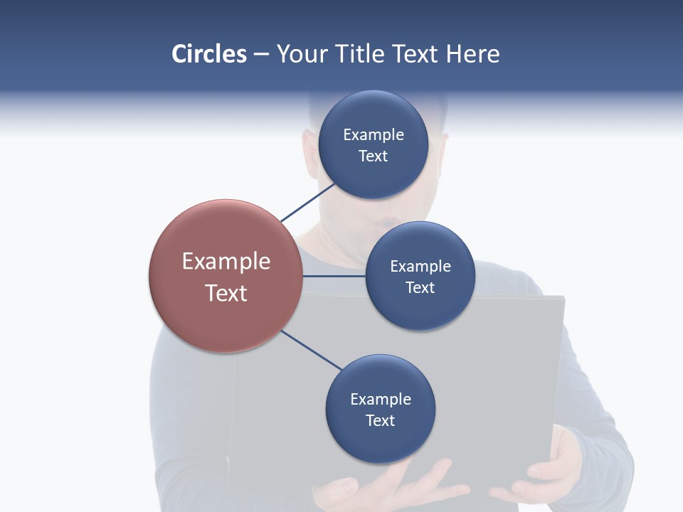 Anxiety Emotional Computer PowerPoint Template
